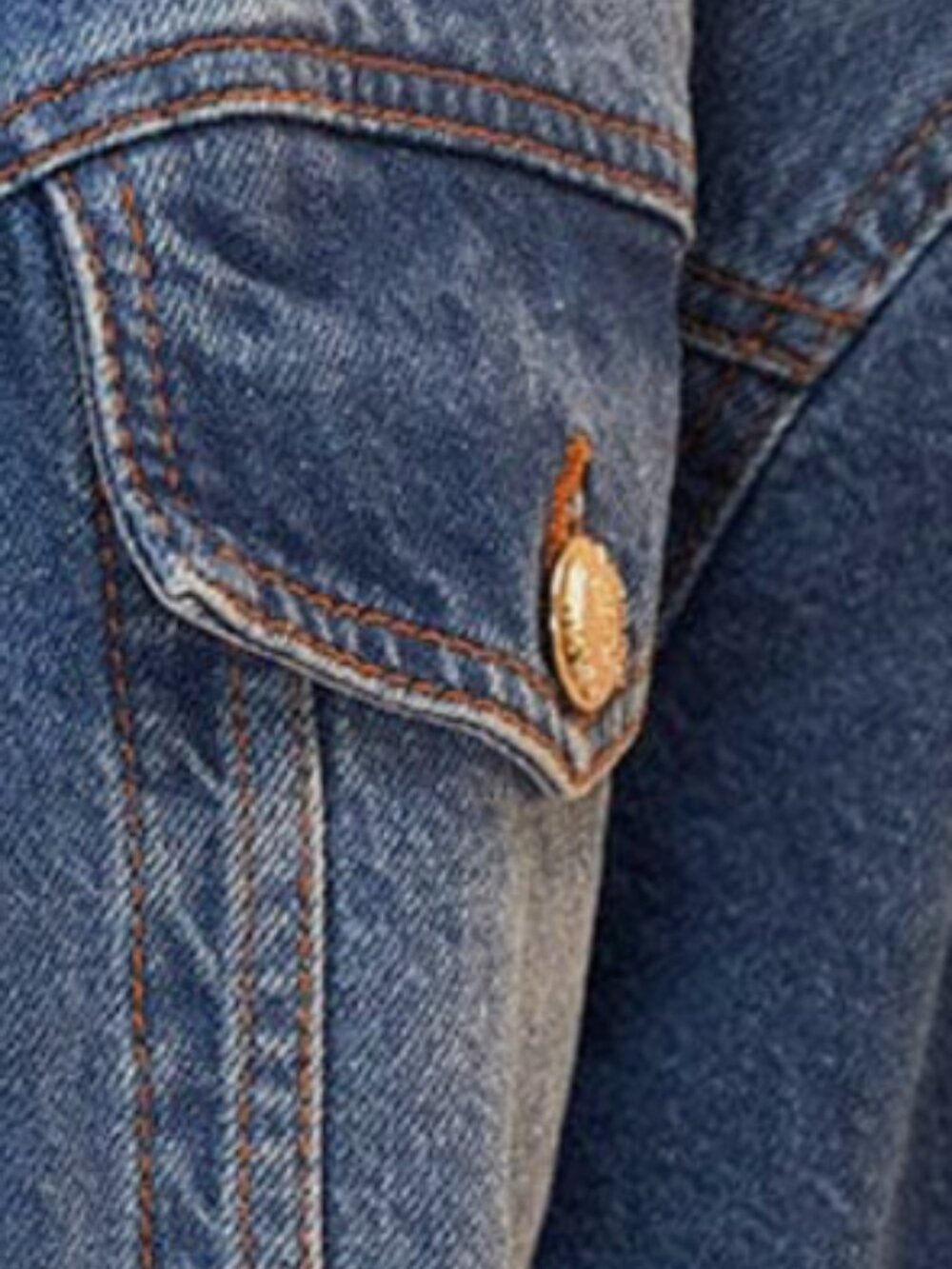 NWT Farm Rio Denim Buttoned Jacket - Picture 8 of 15